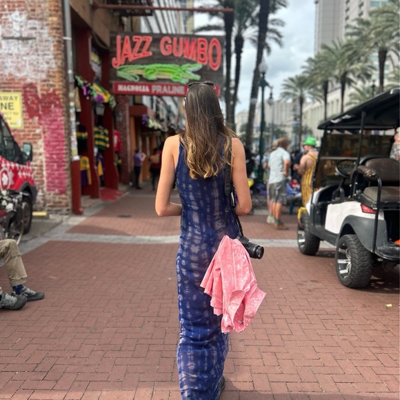 COTTONCITIZEN Tie Dye Maxi Dress - Picture 2 of 3